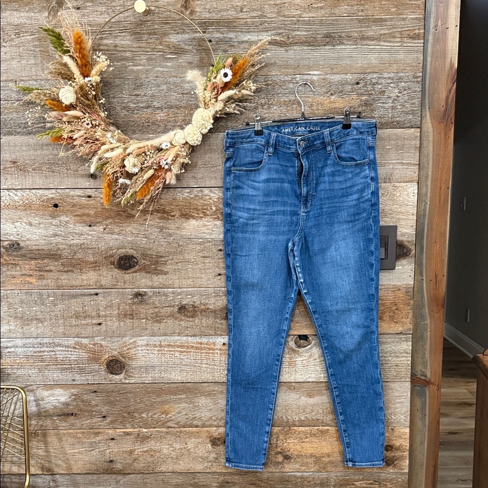 American Eagle Outfitters Blue Skinny Jeans